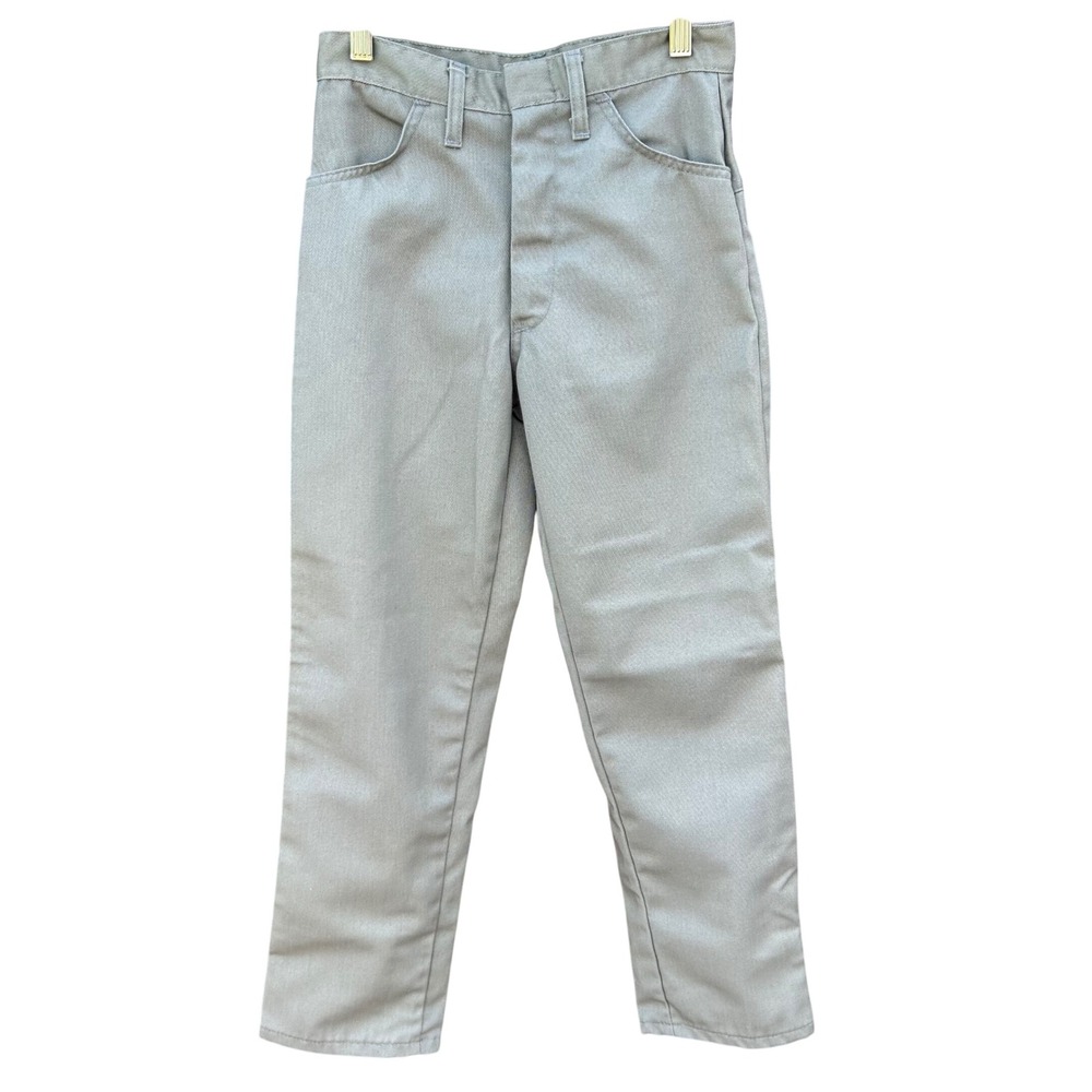Vintage‎ Billy The Kid Khaki Pants Western Wear Boyswear Size 26x24 Splinter